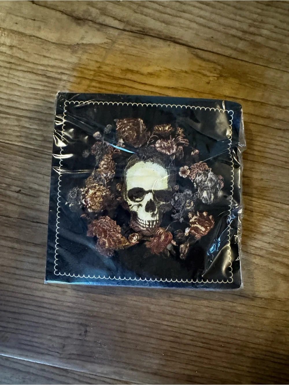 Threshold Black 'Pick Your Poison' & Skull Halloween Decorative Napkins